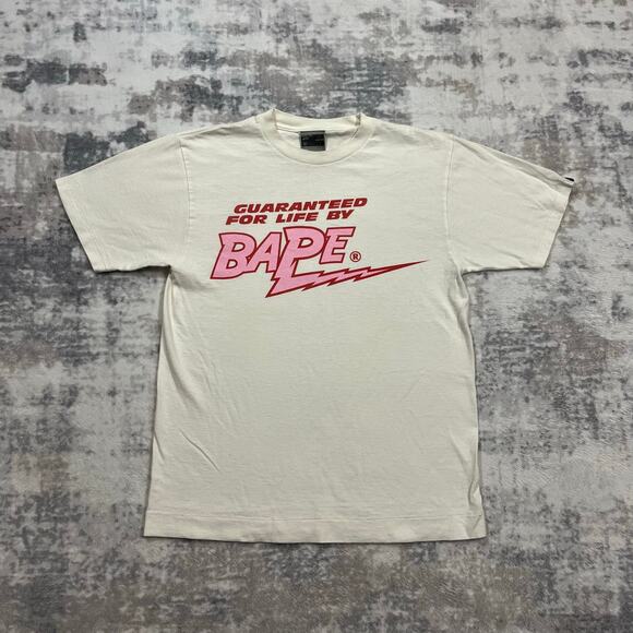 Authentic Bape 2000's Guranteed For Life Tee M - Picture 1 of 6